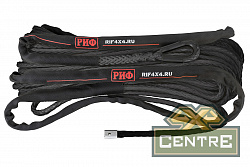 Трос для лебёдки синтетический РИФ 10 мм/26 м, черный