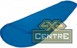 Вставка High Peak Cotton Inlett Mummy в спальный мешок, хлопковый, синий, 225 см