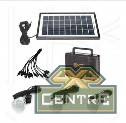 Фонарь аккумуляторный кемпинговый 8006 1510-208 (три лампы)