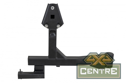 Бампер РИФ силовой задний УАЗ Буханка с фонарями, калиткой, без фаркопа, лифт 65 мм