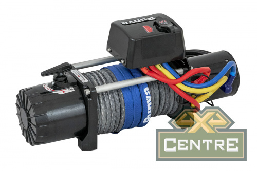 Лебёдка электрическая 12V Runva 12500 lbs 5670 кг (синтетический трос)
