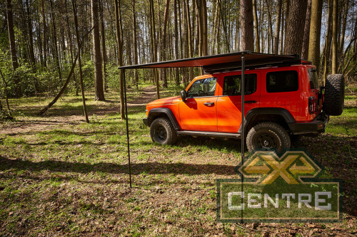 Маркиза автомобильная РИФ 2,5х2,5 м, черная