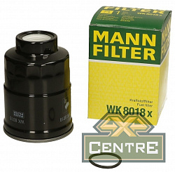 Фильтр топливный MANN-FILTER WK8018X Toyota D4-D-4,2TD, Mazda BT-50/Ford Ranger 2,5D-3.0D 07-