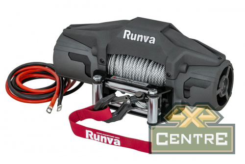 Лебёдка автомобильная электрическая 12V Runva 6000 lbs 2500 кг (стальной трос)
