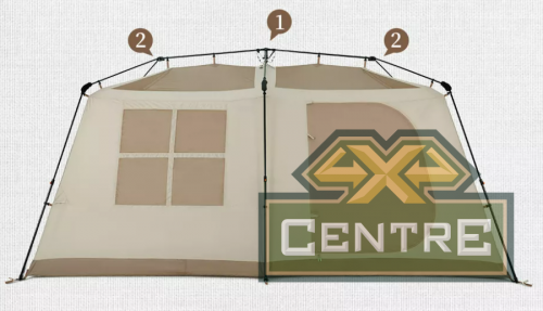 Палатка Naturehike Village 13 автоматическая 5-8-местная