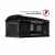 Палатка на крышу автомобиля AUTOHOME MAGGIOLINA GRAND TOUR LARGE 360 BLACK STORM, чёрный тент