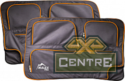 Комплект органайзеров боковых окон багажника УАЗ Патриот 2015+, черный