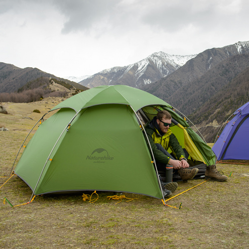 Палатка Naturehike Cloud Peak 2-местная, алюминиевый каркас, темно-синяя