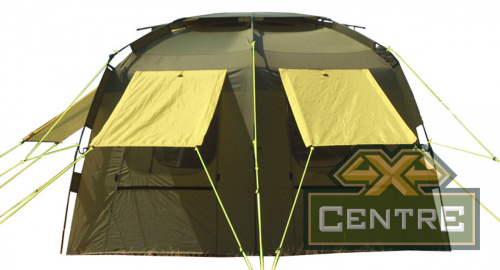 Палатка автомат всесезонная 4 Season Thermal, цвет хаки/желтый