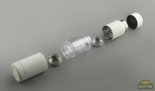 Бутылка FLAVOUR U SEE, 500 мл, белая