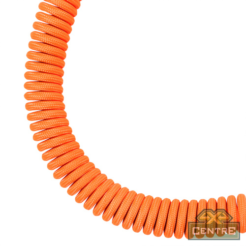 Страховочный тренчик CORD из паракорда с креплением на ремень и карабином (orange)