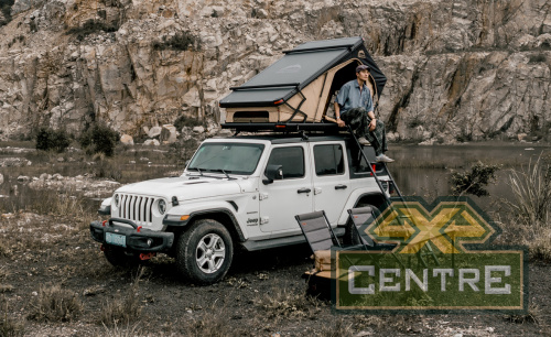 Палатка на крышу автомобиля Wild Land Bush Cruiser V2 Pro 140 с лестницей