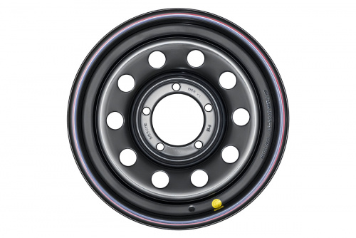 Диск OFF-ROAD-WHEELS УАЗ стальной черный 5x139,7 7xR16 d110 ET-19 (круг)