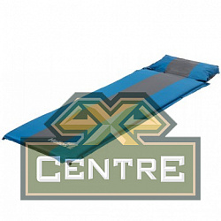 Коврик самонадувающийся HELIOS с подушкой 30-170x65x5 см