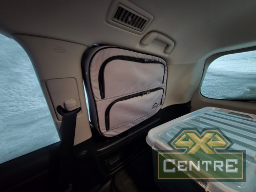 Комплект органайзеров для окон багажника Toyota Land Cruiser 200 серый