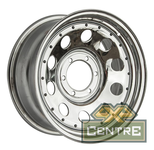 Диск усиленный стальной хромированный 6x139,7 8xR16 d110 ET+30 (уценка)