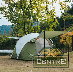 Палатка Naturehike KOTA 4, 4-местная, алюминиевый каркас, олива