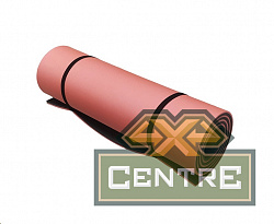 Коврик туристический ISOLON Camping 10 1800х600х10 серый/красный, с утяжками