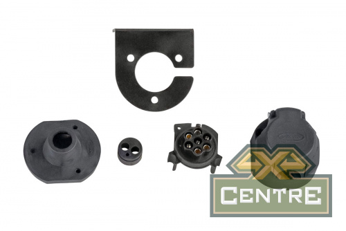 Бампер РИФ силовой задний Mitsubishi L200 2019+ с квадратом под фаркоп