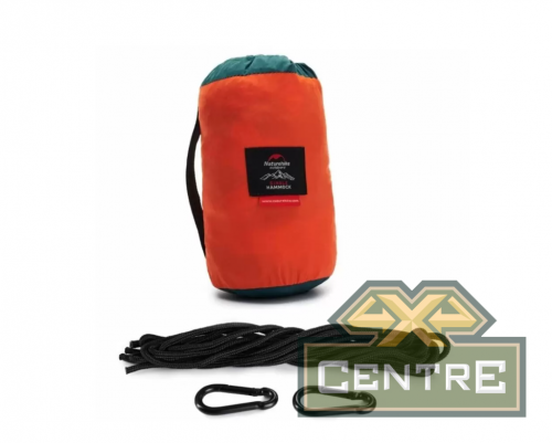 Гамак Naturehike без планок, туристический, нейлон, оранжевый