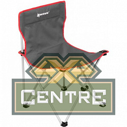 Стул NISUS складной, серый/красный, без чехла