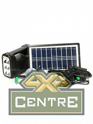 Фонарь аккумуляторный кемпинговый 8017A (три лампы)