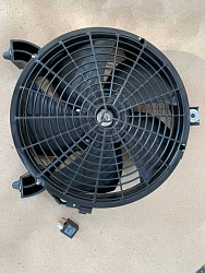 Вентилятор радиатора кондиционера+реле Mitsubishi (L200-4 поколение,Pajero Sport II)