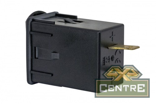 Розетка USB 2 QC 3.0 с вольтметром для Nissan 30x22х38
