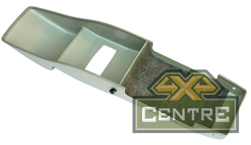 Консоль потолочная для установки р/c УАЗ Патриот рестайлинг 2015, вырез под р/c 140х40 мм, серая