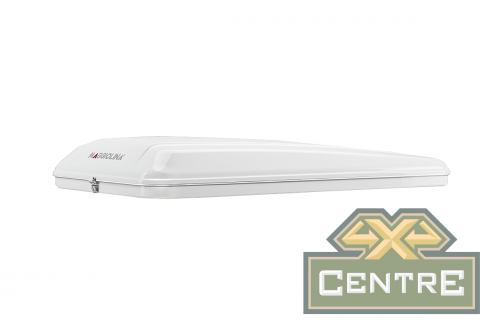 Палатка на крышу автомобиля AUTOHOME MAGGIOLINA AIRLANDER PLUS SMALL, серый тент, лестница 215 мм