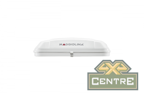 Палатка на крышу автомобиля AUTOHOME MAGGIOLINA AIRLANDER PLUS SMALL, серый тент, лестница 215 мм