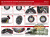 Цепи противоскольжения РИФ 4х4 "соты" 16 мм, 225/70R17 (к-т 2 шт.)
