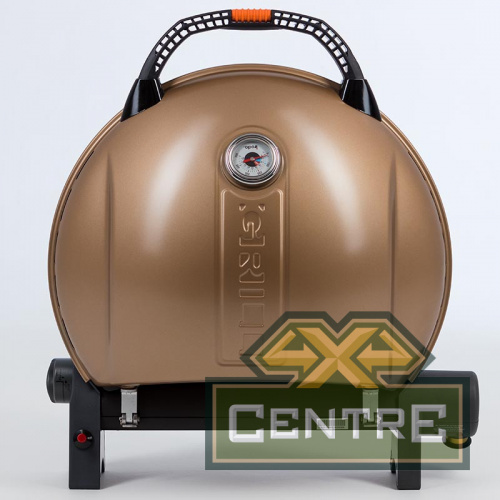 Гриль газовый O-GRILL 900МT bicolor черный-золотистый (в комплекте адаптер тип А)