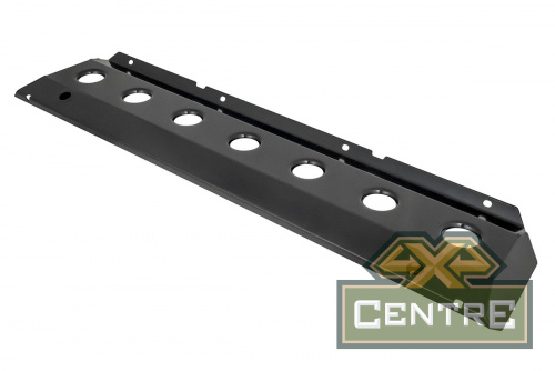 Бампер РИФ силовой передний Renault Duster 2015-2020 с квадратом под  фаркоп и защитой радиатора