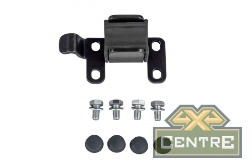 Бампер РИФ силовой задний Renault Duster 2021+ c квадратом под фаркоп, калиткой и подсветкой номера