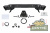 Бампер РИФ силовой задний Toyota Land Cruiser 200 2007-2012 с квадратом под фаркоп и фонарями