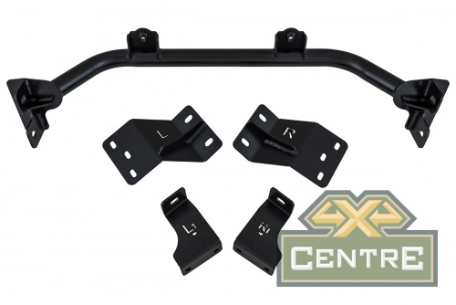 Защита Falcon радиатора, картера, РК, КПП для Toyota Land Cruiser 70 (дизель 2.8T/4.0L/4.5T (2016-20