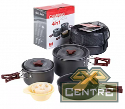 Набор посуды Naturehike туристический 3 в1 (3 миски+половник)