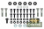 Пороги РИФ силовые Nissan Patrol Y61 2004+ (MКПП)