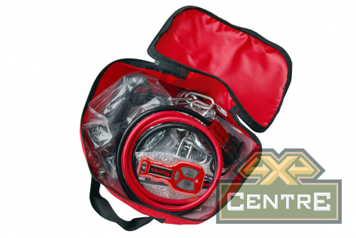 Лебёдка переносная РИФ 9.5XS c площадкой на цепях и проводами (в сборе) корот. барабан, стальн. Трос