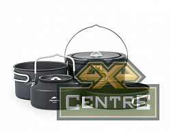 Набор посуды Naturehike туристический 5 в 1 (с чайником)