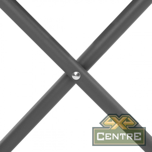 Кресло NISUS складное (серый/красный/черный)