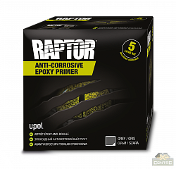 Грунт эпоксидный антикоррозийный RAPTOR с отвердителем комплект 5л. U-POL
