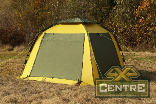 Шатёр автомат Maverick Fortuna 300 (хаки/желто-горчичный)