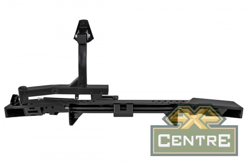 Бампер РИФ силовой задний УАЗ Буханка с фонарями, калиткой, возможностью установки фаркопа, стандарт