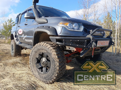 Расширители колёсных арок УАЗ Пикап NEW (без накладок на бампер) рестайлинг