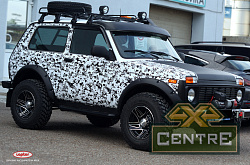 Расширители арок Lapter на ВАЗ-2121 LADA NIVA 4×4 3D  под не резанные арки ТКН-21С