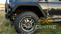 Расширители колёсных арок УАЗ Хантер под нерезаные арки колёс