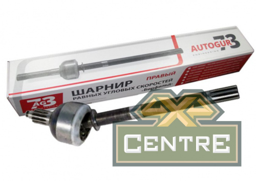 ШРУС УАЗ правый короткий военный редукторный мост Бирфильд (Серп и Молот)