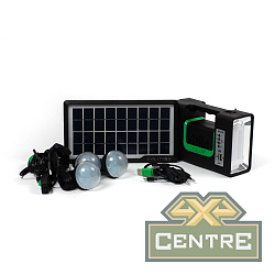 Фонарь аккумуляторный кемпинговый GDLite 10 (три лампы)